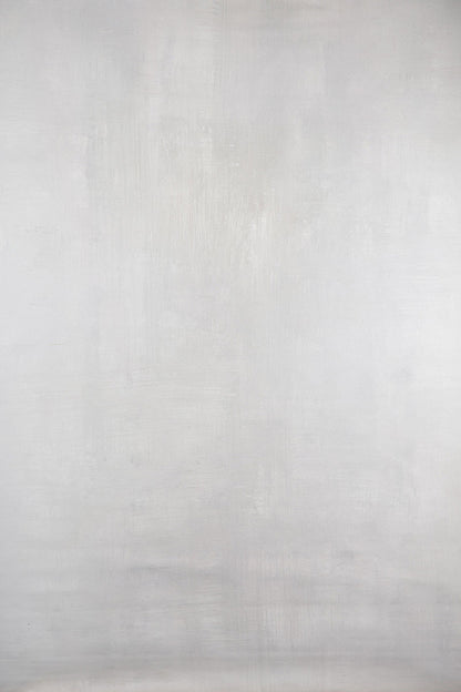 Clotstudio Abstract White with Little Gray Textured Hand Painted Canvas Backdrop #clot 60