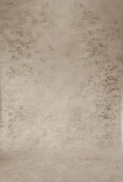 Clotstudio Beige Brown Coarse Grained Hand Painted Backdrop #clot566