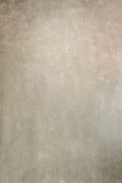 Clotstudio Beige Brown Textured Hand Painted Canvas Backdrop #clot552