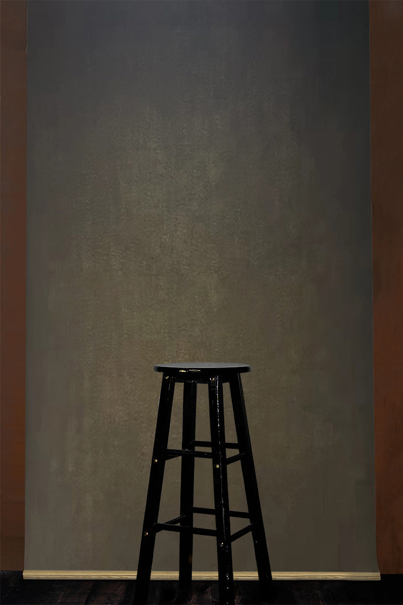 Clotstudio Black Brown Textured Hand Painted Canvas Backdrop #clot550