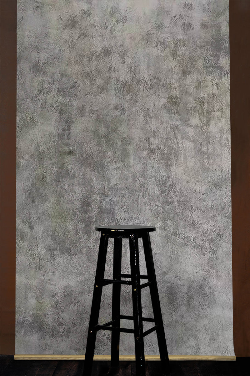 Clotstudio Grey Coarse grained Hand Painted Backdrop #clot559