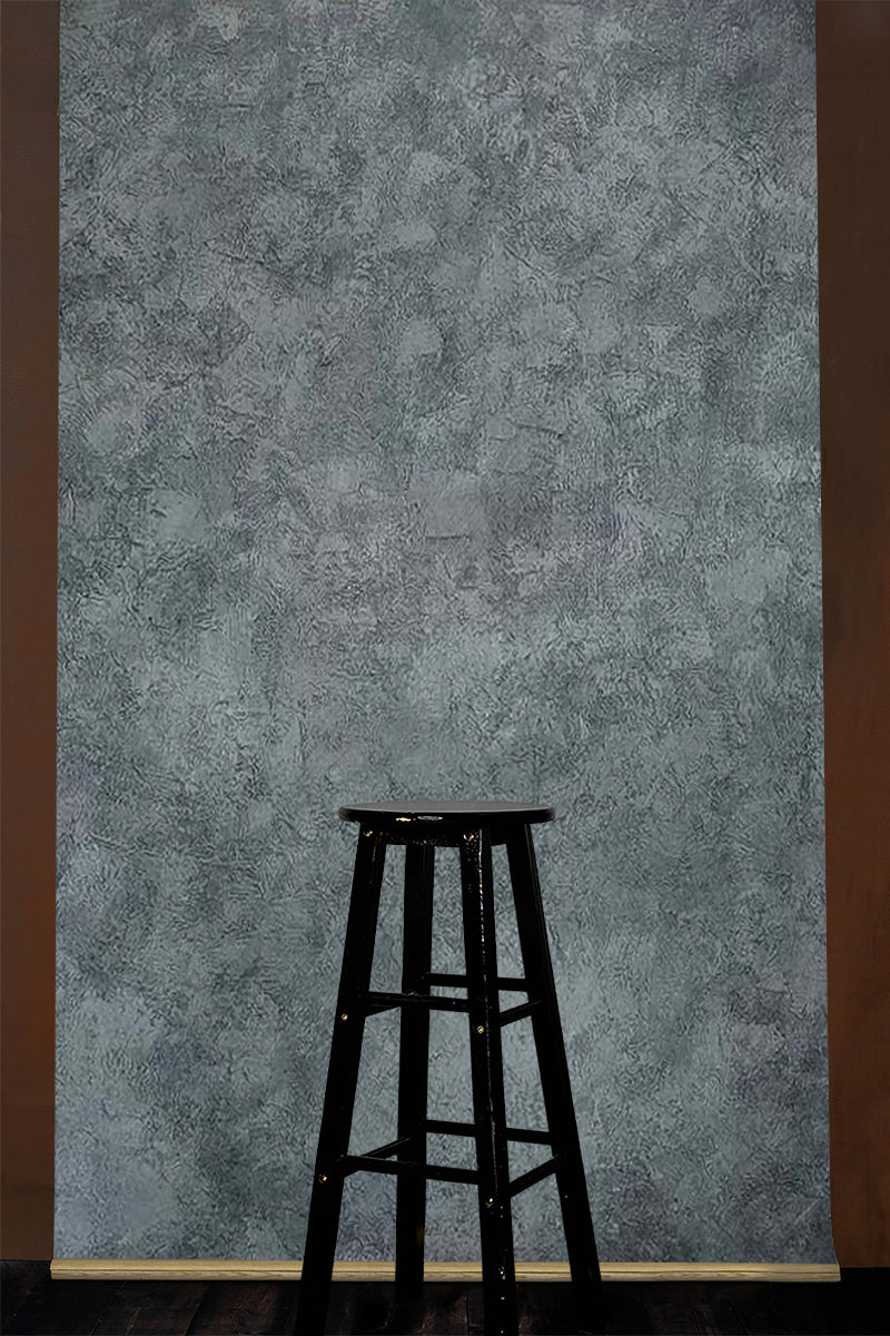 Clotstudio Grey Green Coarse grained Hand Painted Backdrop #clot561