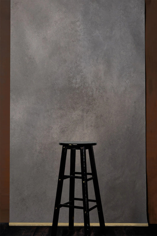 Clotstudio Abstract Gray Textured Hand Painted Canvas Backdrop #clot251