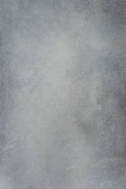 Clotstudio Abstract White Grey Textured Hand Painted Canvas Backdrop #clot449