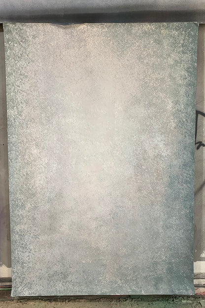 Clotstudio Abstract White Grey Textured Hand Painted Canvas Backdrop #clot449