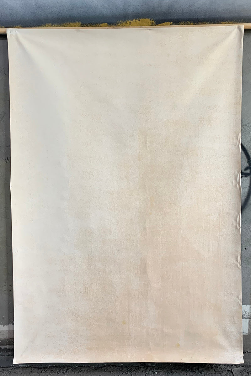 Clotstudio Abstract Cream Textured Hand Painted Canvas Backdrop #clot460