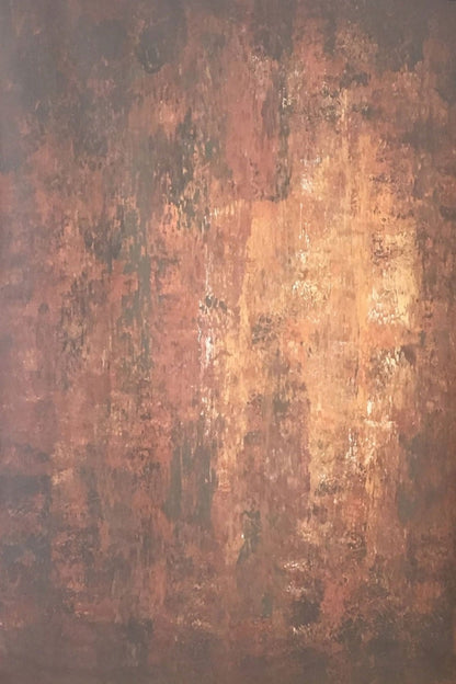 Clotstudio Abstract Dark Red Little Orange Texture Hand Painted Canvas Backdrop #clot 11