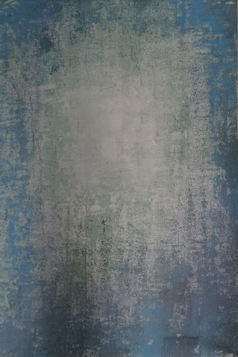 Clotstudio Abstract Blue Textured Hand Painted Canvas Backdrop #clot181