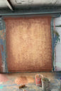 Clotstudio Abstract Light Brown Textured Hand Painted Canvas Backdrop #clot 57