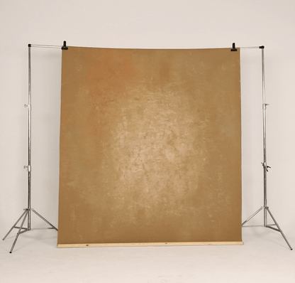 RTS-Clotstudio Abstract Dark Moderate Orange Texture Hand Painted Canvas Backdrop #clot 143