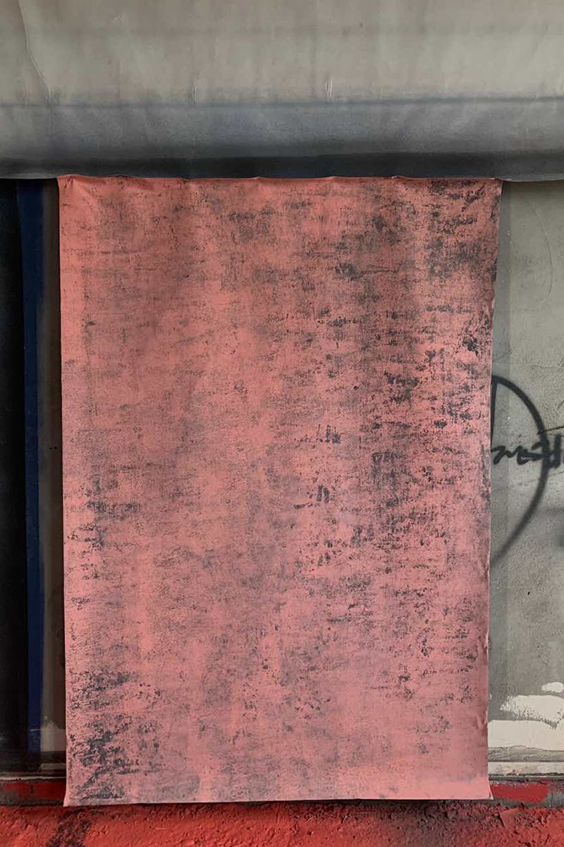 Clotstudio Abstract Brown Pink Black Textured Hand Painted Canvas Backdrop #clot433